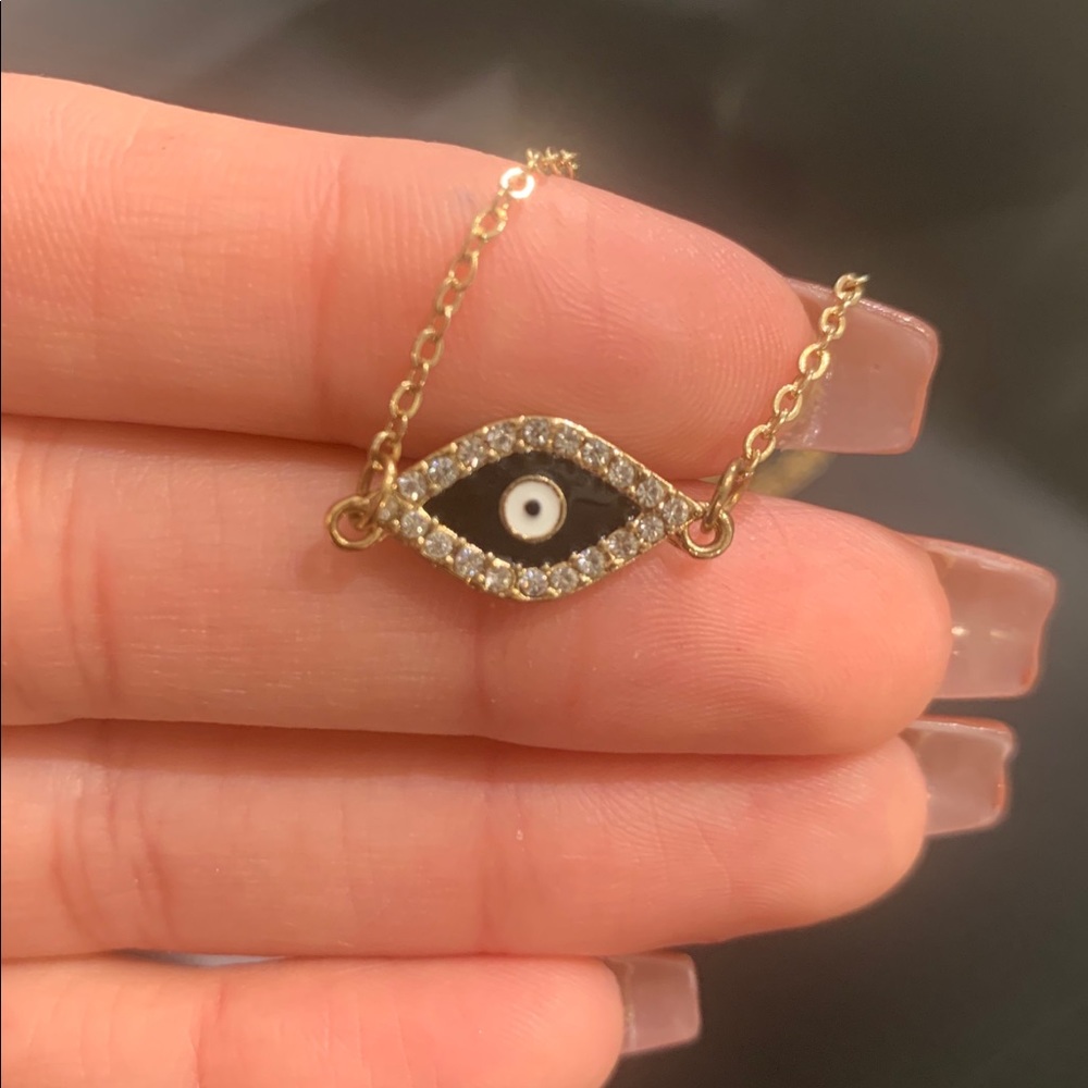 Evil eye necklace